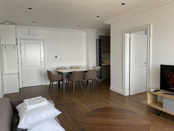 Квартира в Пржно с двумя спальными комнатами и панорамным видом на море